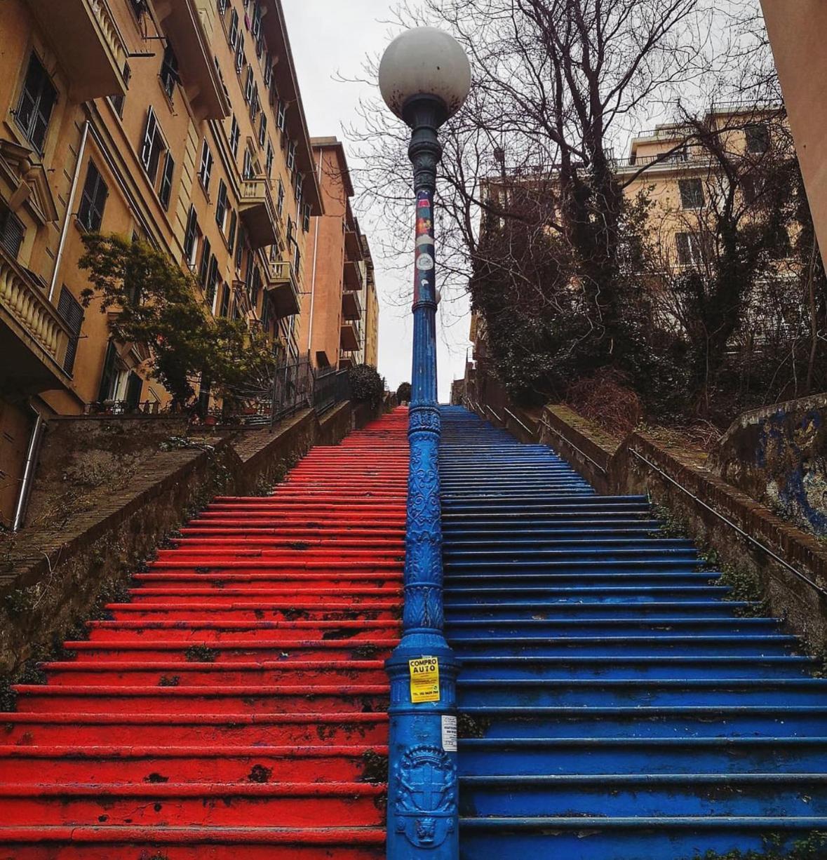 Scalinata Montaldo Apartman Genova Kültér fotó